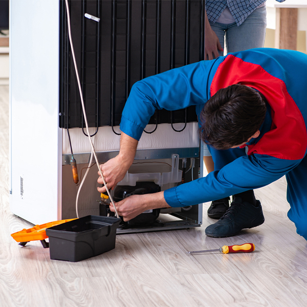 how much do you charge for refrigerator repair services in Henniker New Hampshire